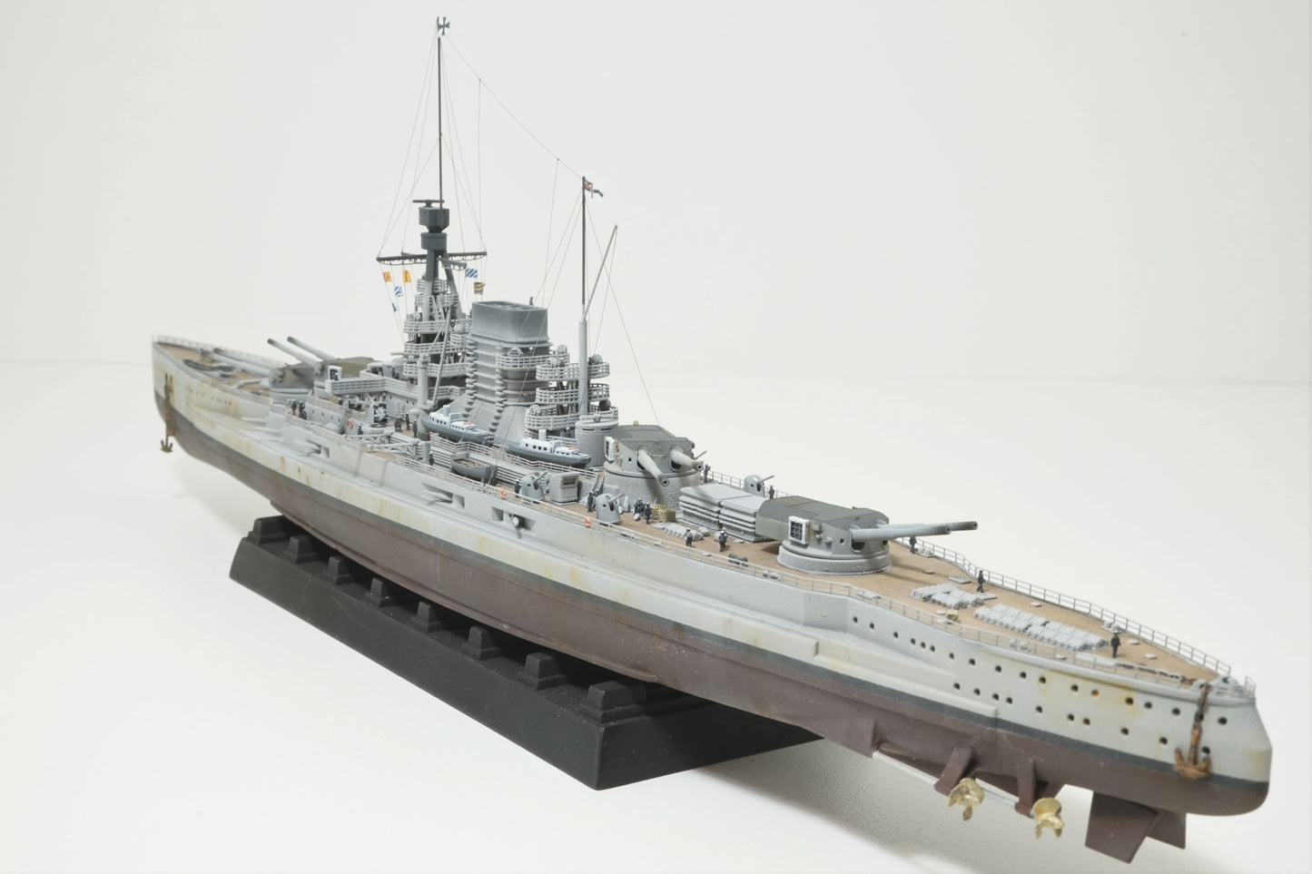 1:700 SMS Ersatz Yorck, full hull, waterline, german battleship WWI, resin, 3D printed kit