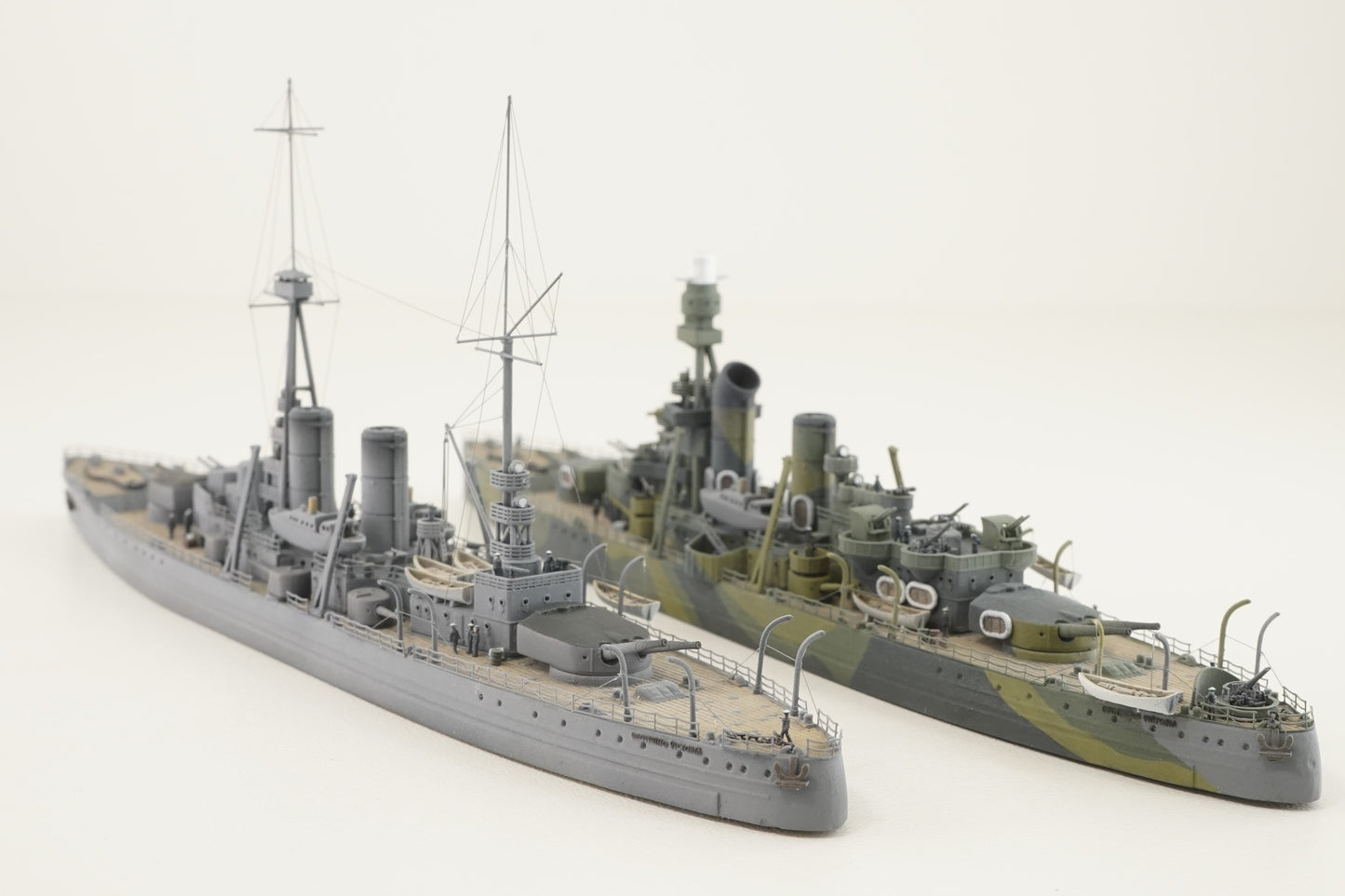 1:700 Drottning Victoria model 1921/1945, Sverige-class coastal battleship, Swedish Navy, 3D printed kit, Waterline