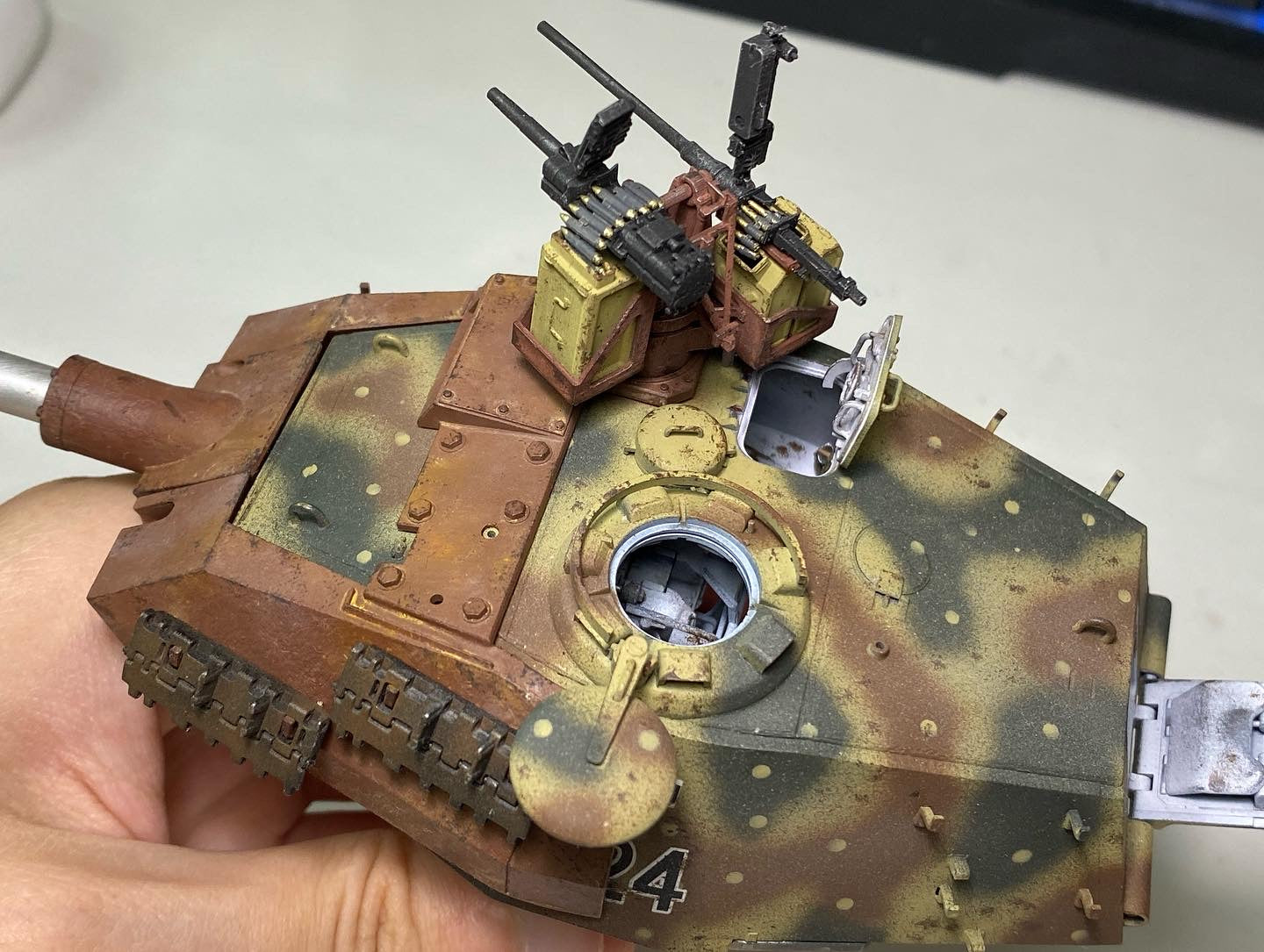 1:35, 1:16 German Weapon station, MK108, MG151, 3D printed, WWII, What if