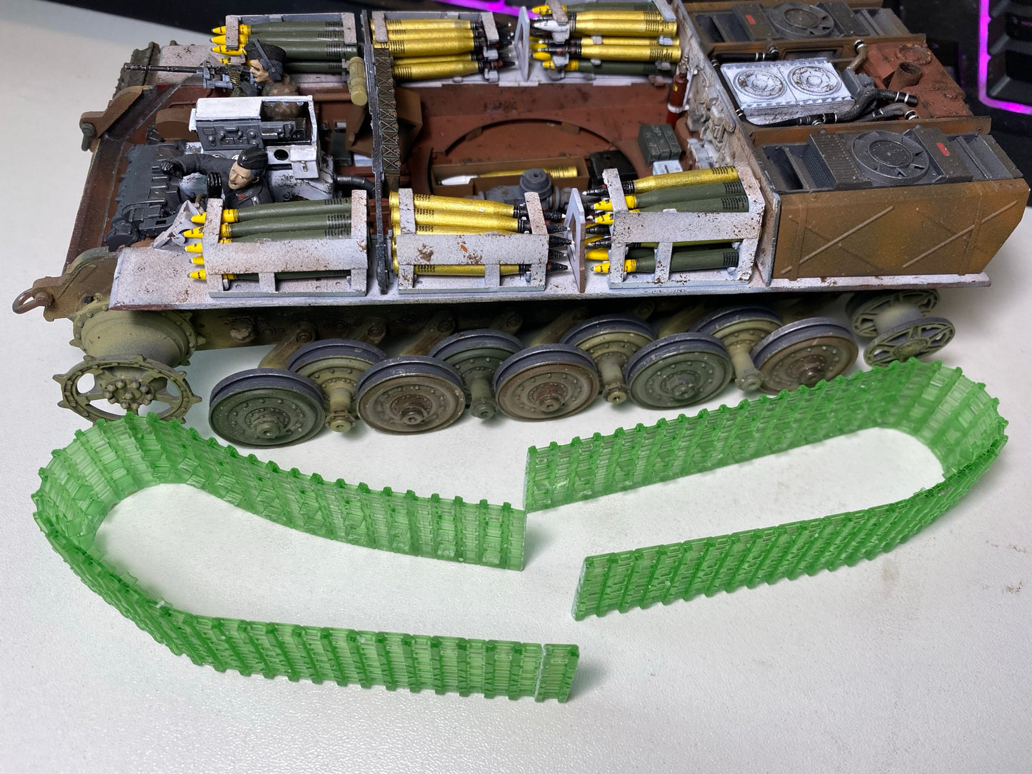 1:35 Tracks, King Tiger, Jagdtiger, for MENG, Takom, Trumpeter, Tamiya half-finished, 1:35 Einsatzbereit Ketten