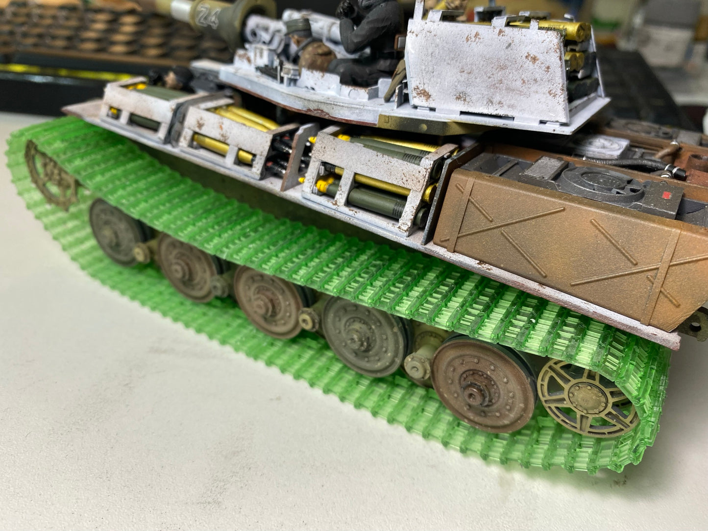 1:35 Tracks, King Tiger, Jagdtiger, for MENG, Takom, Trumpeter, Tamiya half-finished, 1:35 Einsatzbereit Ketten