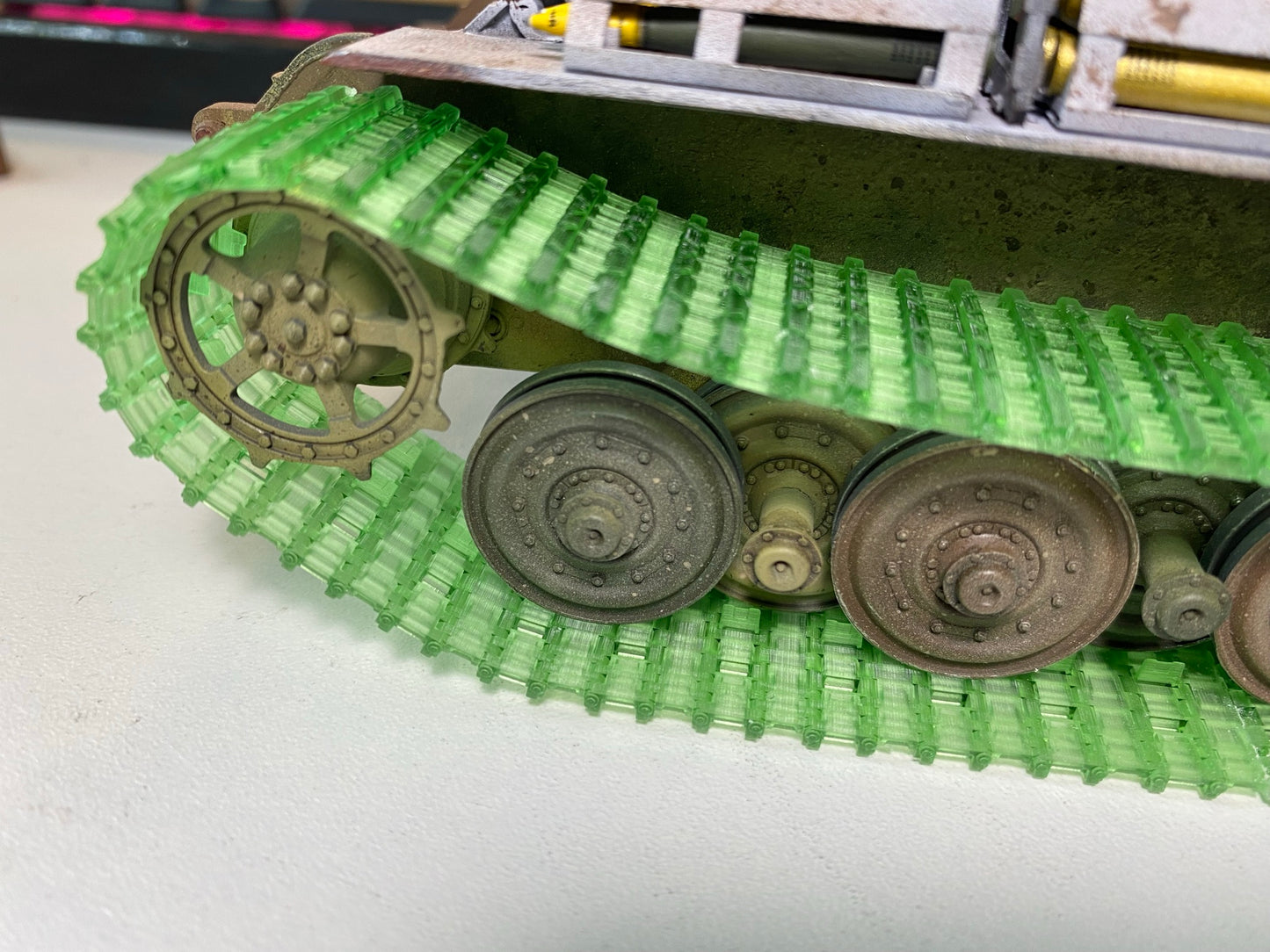 1:35 Tracks, King Tiger, Jagdtiger, for MENG, Takom, Trumpeter, Tamiya half-finished, 1:35 Einsatzbereit Ketten