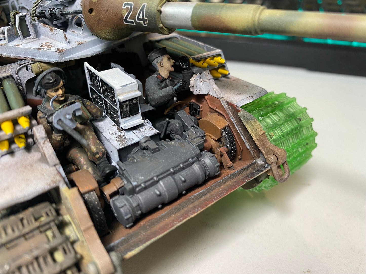 1:35 Tracks, King Tiger, Jagdtiger, for MENG, Takom, Trumpeter, Tamiya half-finished, 1:35 Einsatzbereit Ketten