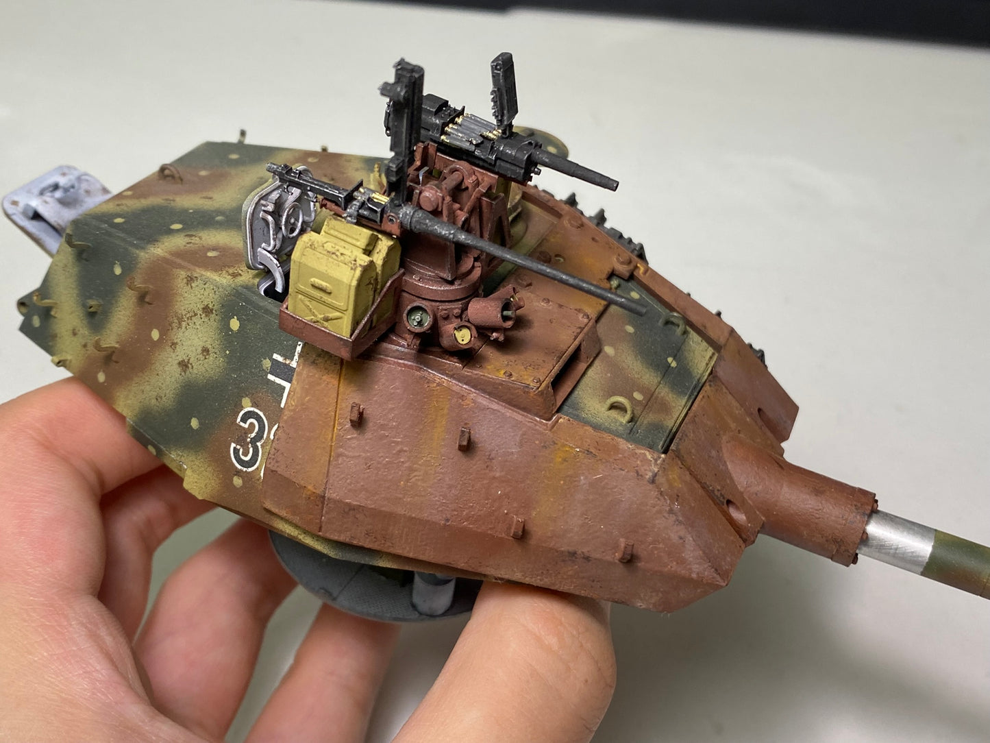 1:35, 1:16 German Weapon station, MK108, MG151, 3D printed, WWII, What if