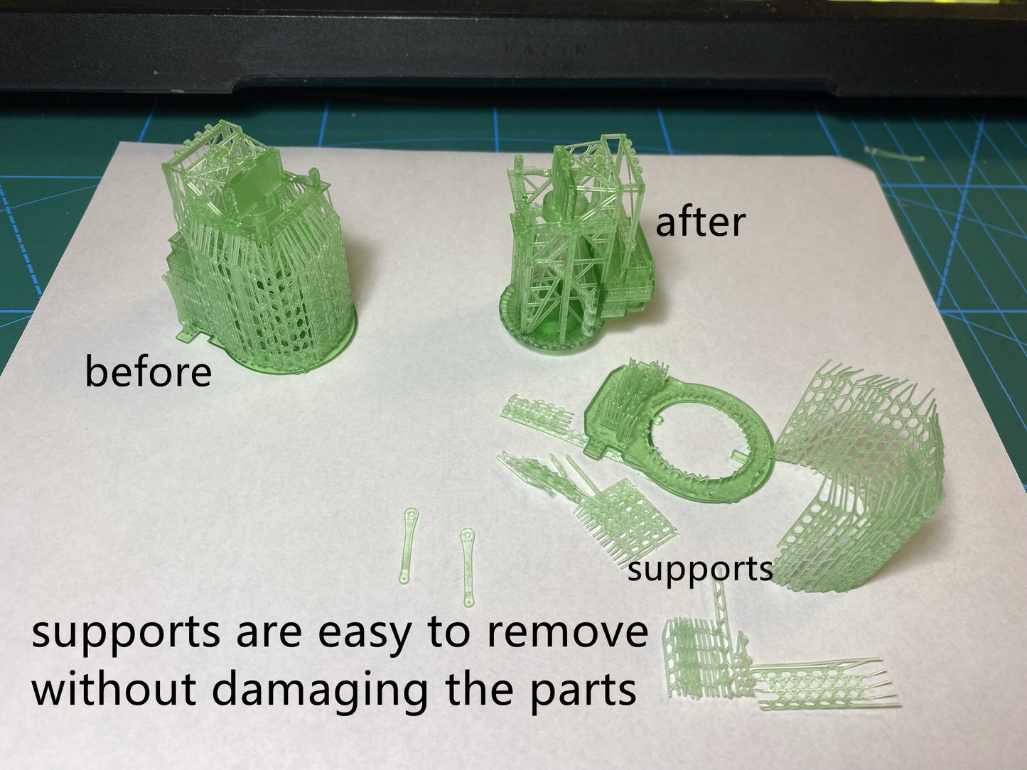 1:700 German Navy  floating crane Langer Heinrich, WWI, WWII, 3D printed kit, Waterline