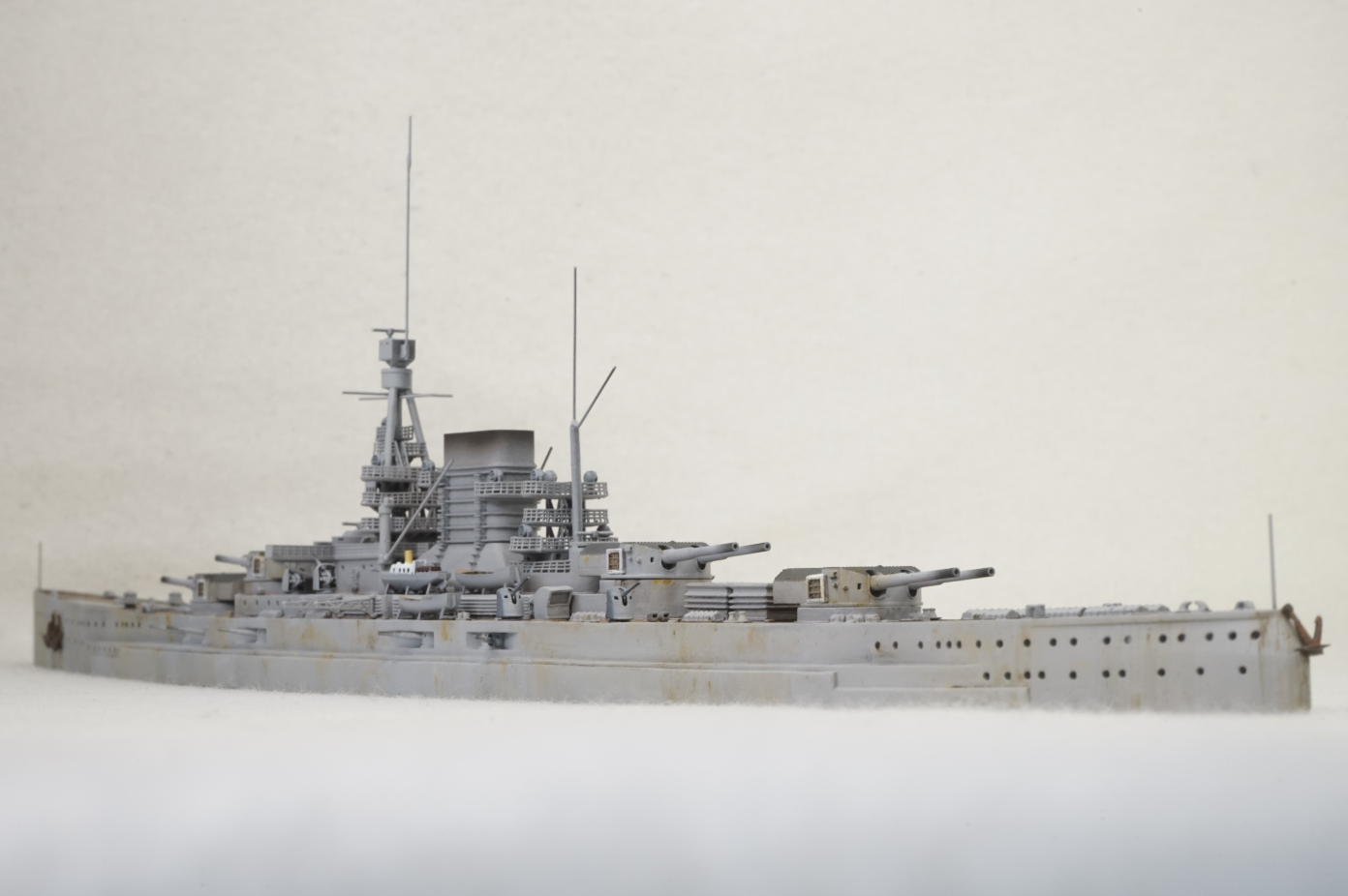 1:700 SMS Ersatz Yorck, full hull, waterline, german battleship WWI, resin, 3D printed kit