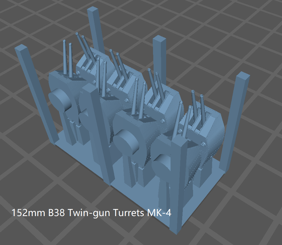 1:700 Russian Navy weapons, UDSSR Navy, Russische Marinewaffen