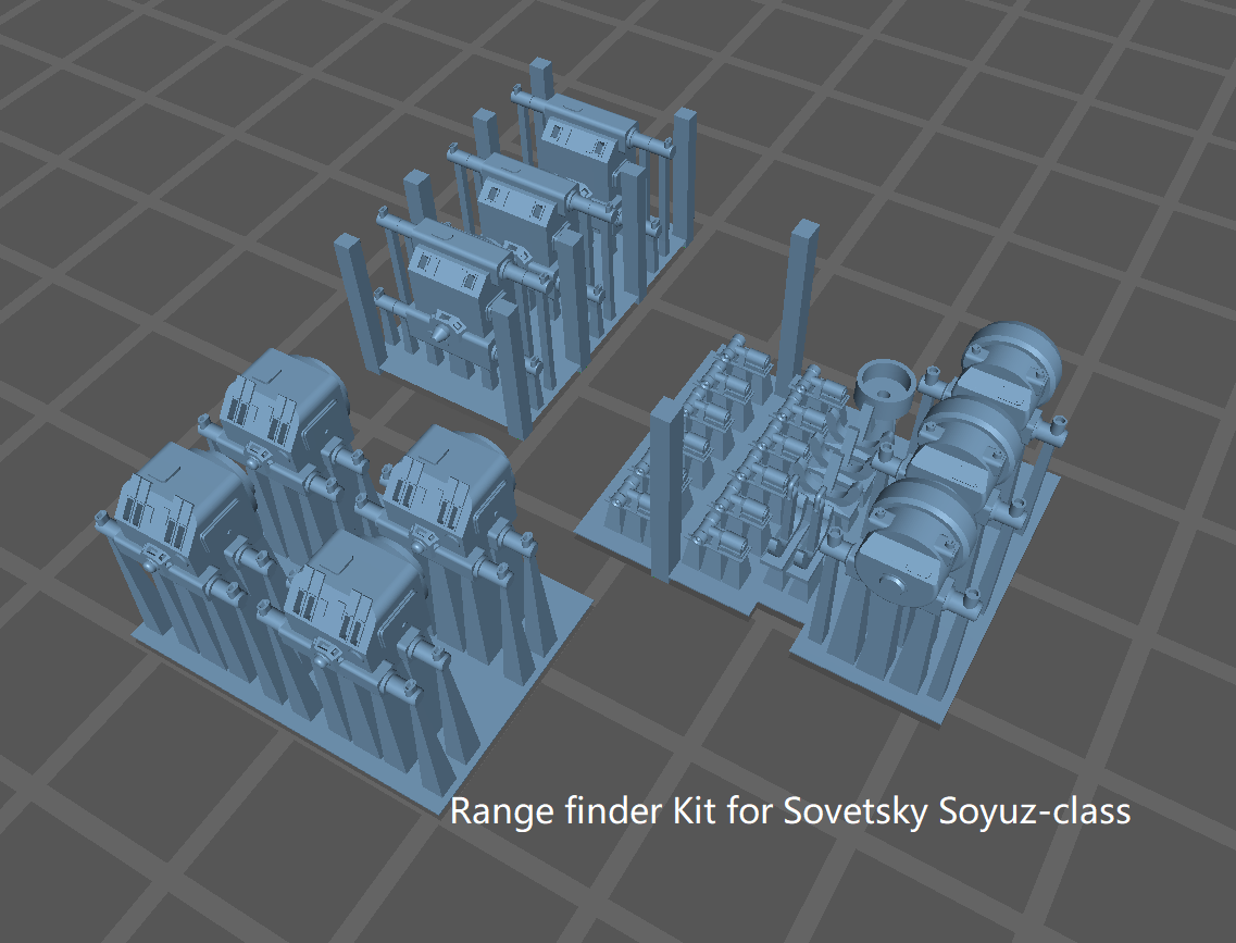 1:700 Russian Navy weapons, UDSSR Navy, Russische Marinewaffen