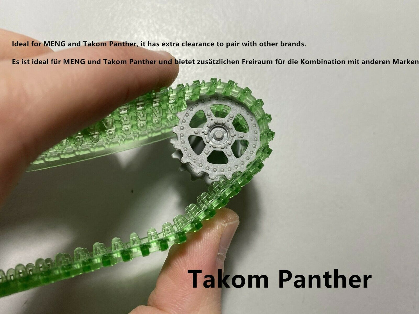 1:35 Tracks, for WWII German Panther Tanks, ideal for MENG, half-finished, 1:35 Einsatzbereit Panther Ketten, half-finished tracks for Panther, MENG Takom