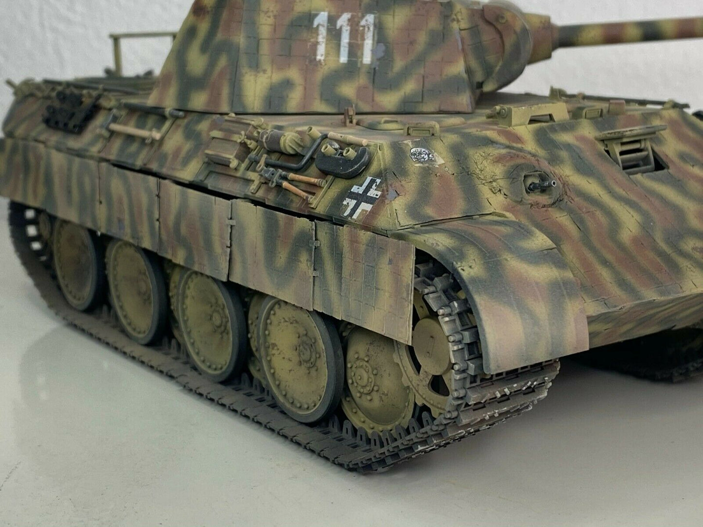 1:35 Tracks, for WWII German Panther Tanks, ideal for MENG, half-finished, 1:35 Einsatzbereit Panther Ketten, half-finished tracks for Panther, MENG Takom