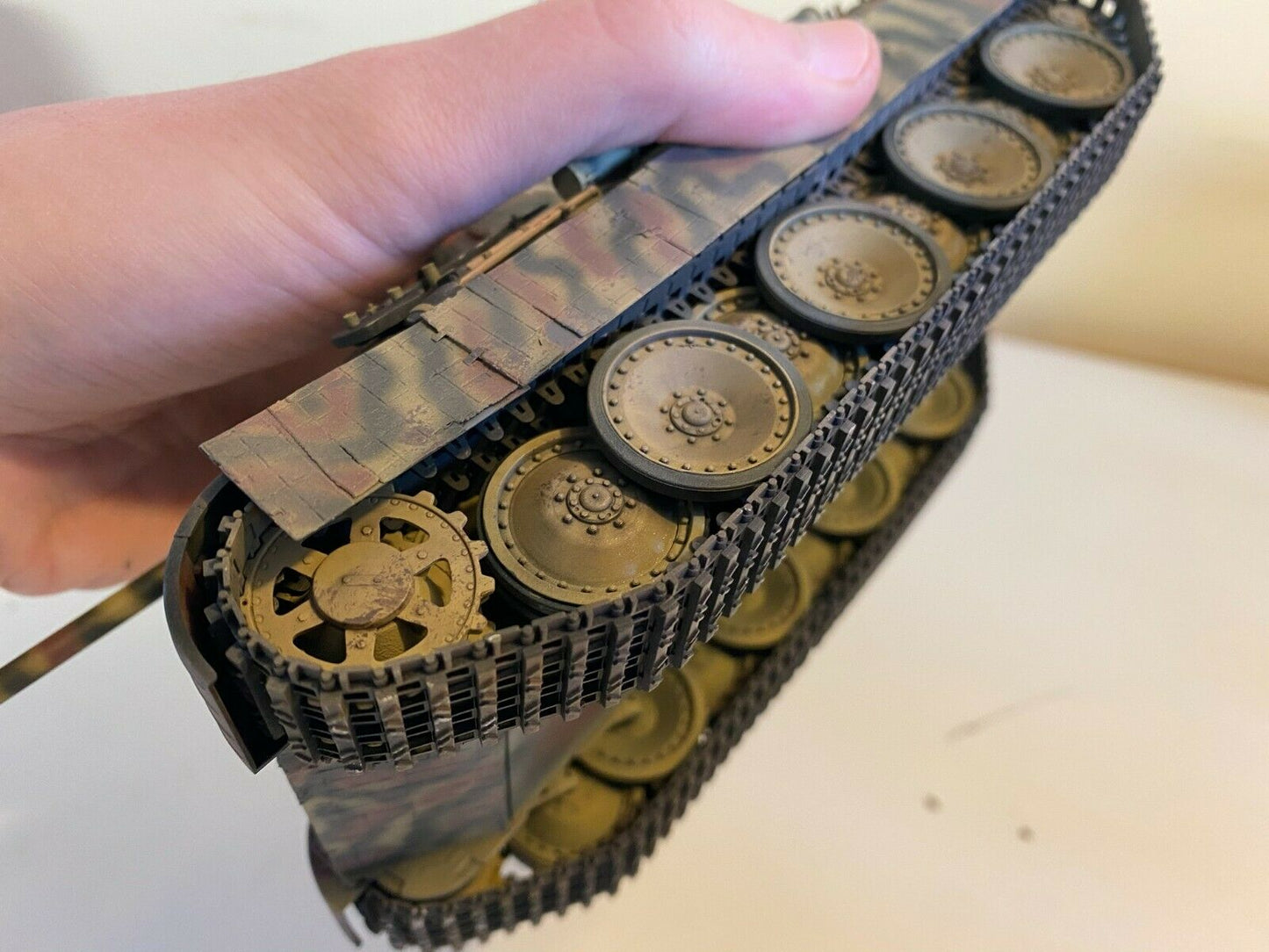 1:35 Tracks, for WWII German Panther Tanks, ideal for MENG, half-finished, 1:35 Einsatzbereit Panther Ketten, half-finished tracks for Panther, MENG Takom