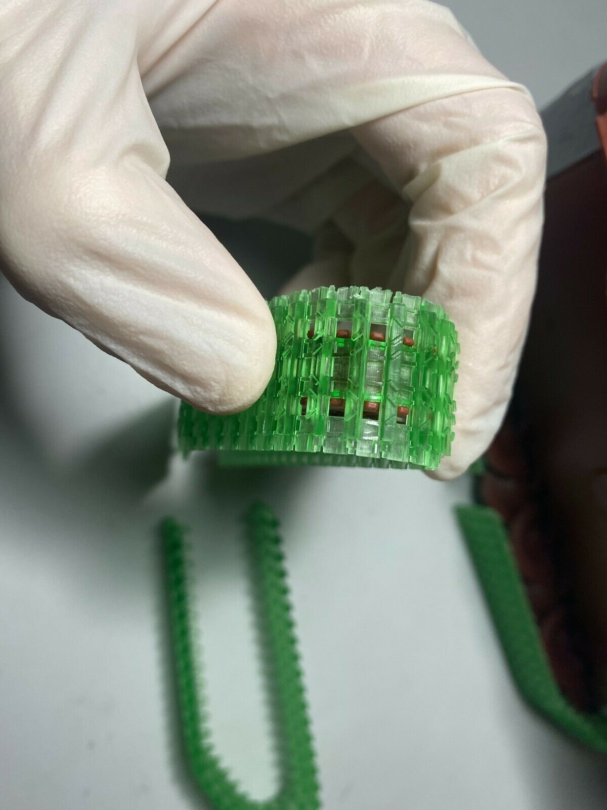 1:35 Tracks, for WWII German Panther Tanks, ideal for MENG, half-finished, 1:35 Einsatzbereit Panther Ketten, half-finished tracks for Panther, MENG Takom