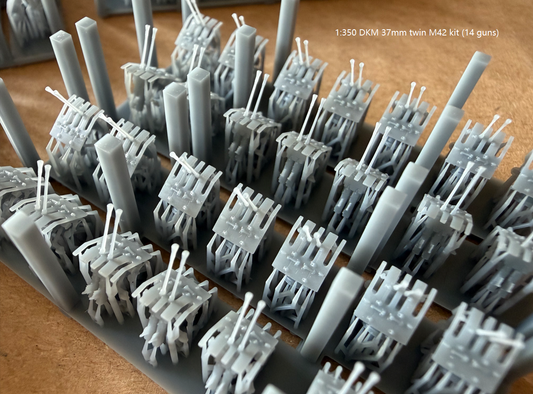 German WWII Navy light AA gun kit. Deutschen Kriegsmarine Flak, 20mm, 37mm, v.2022 v2026