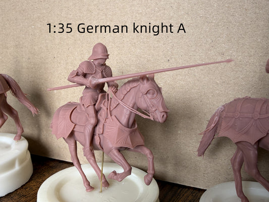 1:35 Knights, medieval Knight, Ritter, mittelalterlicher Ritter, Gambeson, Chainmail, Brigandine, Plate Armor, Cuirass, Gothic armor