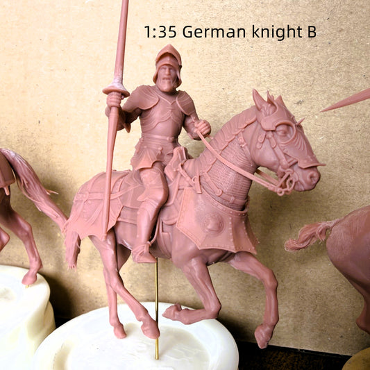 1:35 Knights, medieval Knight, Ritter, mittelalterlicher Ritter, Gambeson, Chainmail, Brigandine, Plate Armor, Cuirass, Gothic armor
