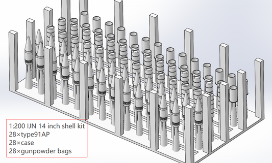 1:350, 1:200 harbour cargo, cases, boxes, ammo box, ship building material, container, oil drum, wood piles, chest
