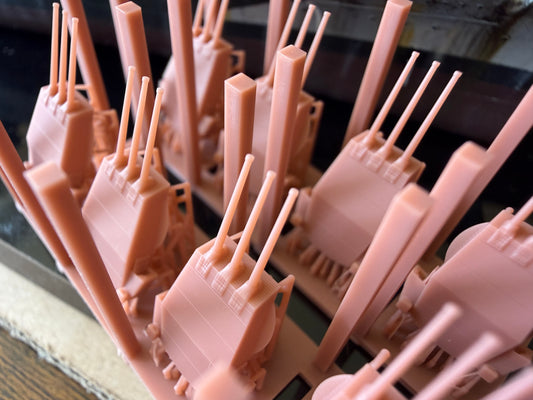 Italian navy main gun turrets, 305mm, 380mm, 320mm, Littorio, Roma, Conte di Cavour, Dante Alighieri 3D printed kits