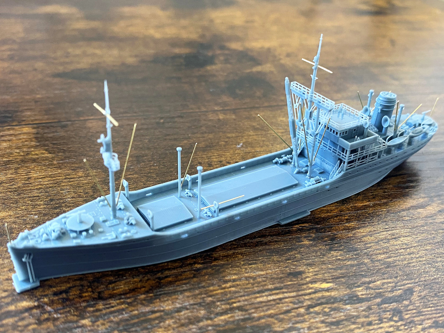 1:700 French Navy Supply Ship Golo, WaterLine model, 3D printed kit, French navy, cargo ship