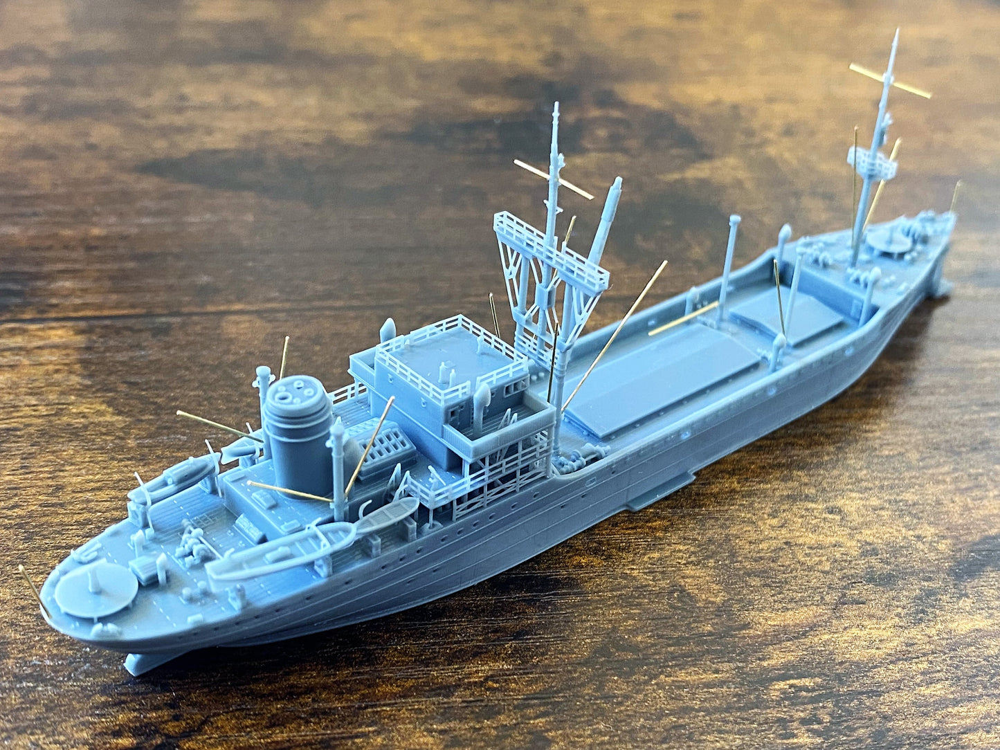 1:700 French Navy Supply Ship Golo, WaterLine model, 3D printed kit, French navy, cargo ship