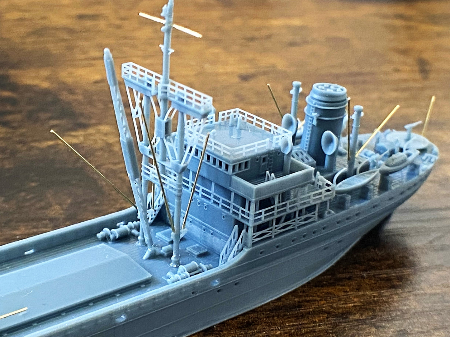 1:700 French Navy Supply Ship Golo, WaterLine model, 3D printed kit, French navy, cargo ship