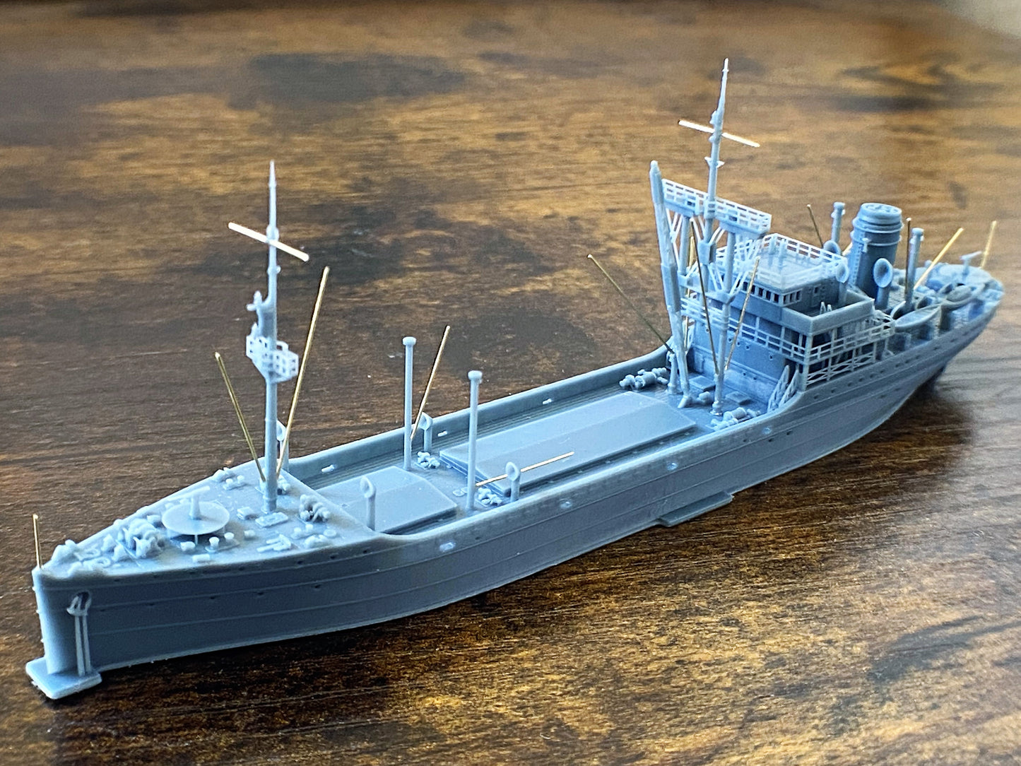 1:700 French Navy Supply Ship Golo, WaterLine model, 3D printed kit, French navy, cargo ship