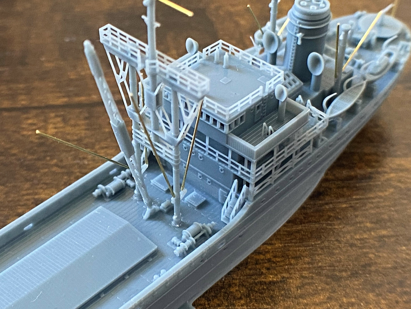 1:700 French Navy Supply Ship Golo, WaterLine model, 3D printed kit, French navy, cargo ship