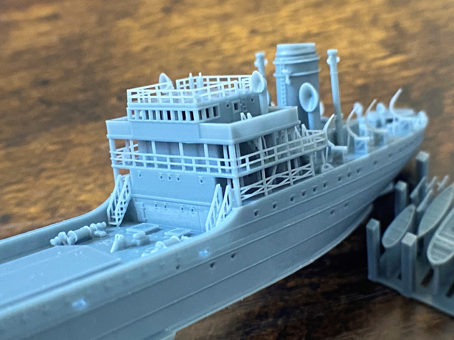 1:700 French Navy Supply Ship Golo, WaterLine model, 3D printed kit, French navy, cargo ship