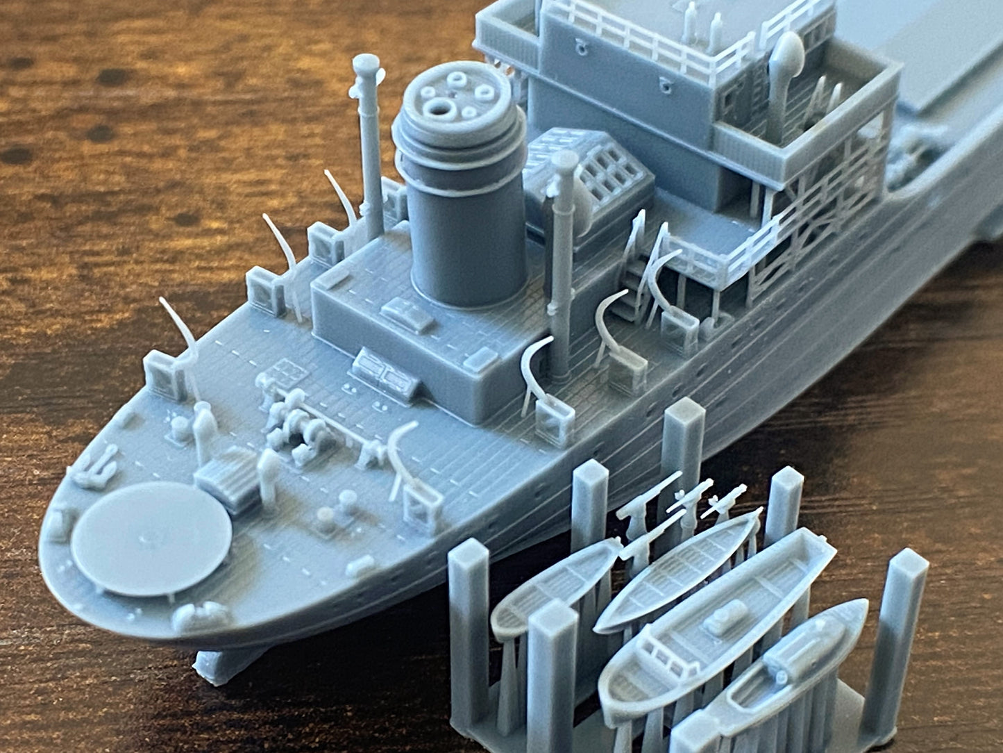 1:700 French Navy Supply Ship Golo, WaterLine model, 3D printed kit, French navy, cargo ship