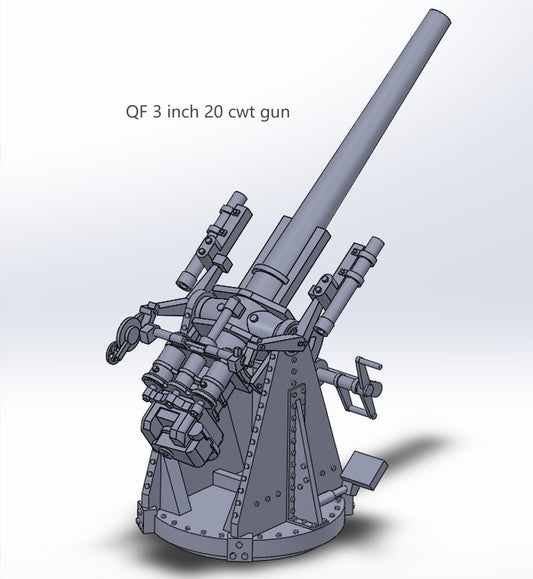 Royal navy secondary guns, 3 inch gun, 4.5 inch, 5 inch gun, 8 inch gun, 9.2 inch gun, 76mm gun, 114mm gun, 120mm gun, 152mm gun, .50 Vickers machine gun, machine gun, AA guns