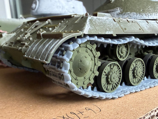 1:35 Russian heavy tank workable tracks, KV1, IS3, IS2, KV85, IS1, 3D printed