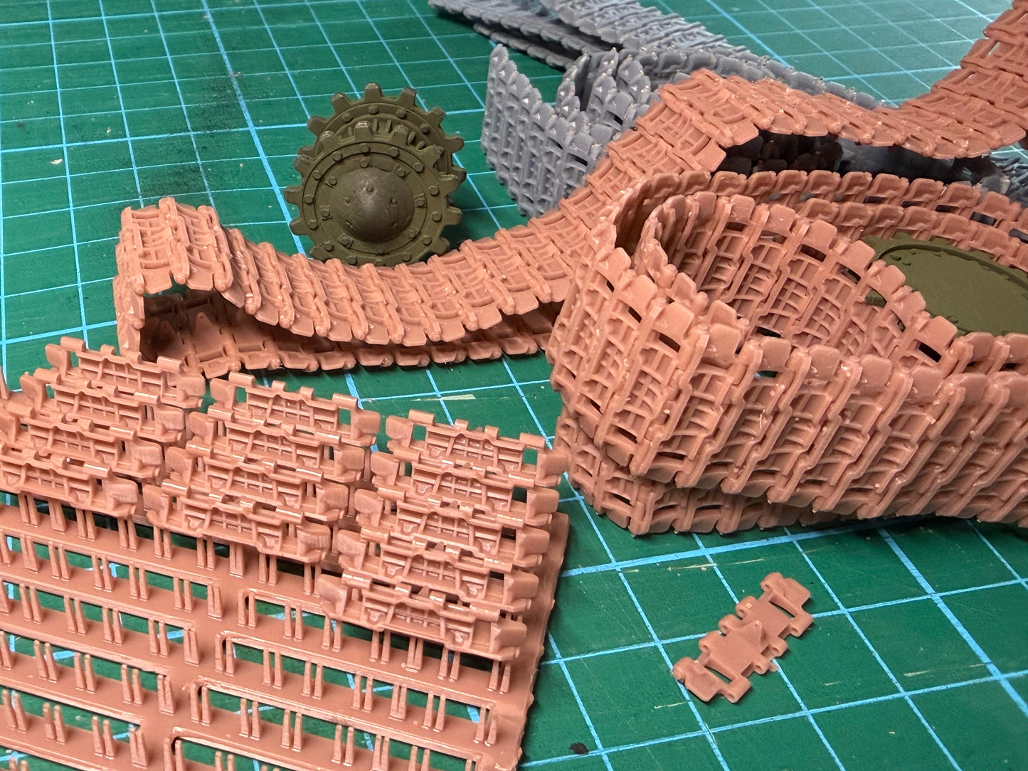 1:35 Russian heavy tank workable tracks, KV1, IS3, IS2, KV85, IS1, 3D printed