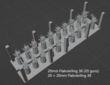 Load image into Gallery viewer, 1:700 Flak Tower, Flakturm, G Tower, L Tower, Augarten, Hamburg
