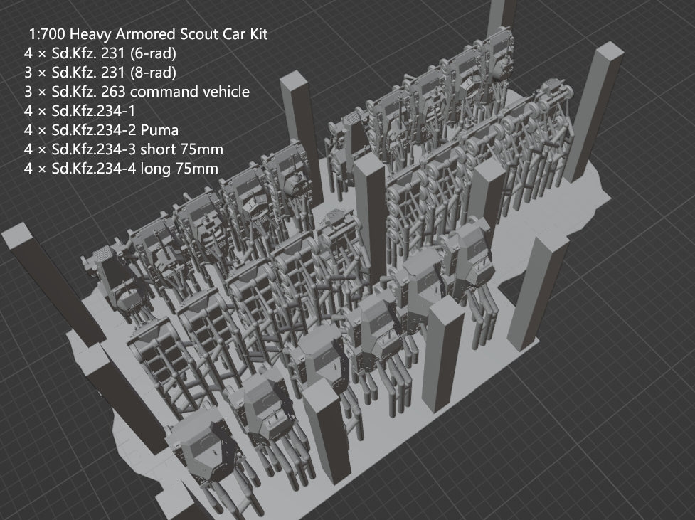1:700, 1:350 German armerd car, Schwerer Panzerspähwagen, Scout Car, Sdkfz 250, Sdkfz 251, Sdkfz 231,  diorama, Wehrmacht, wwii german tanks