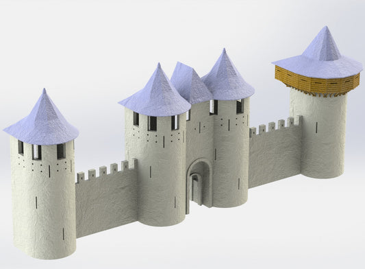 World Landmarks series, buildings, architecture models, Castle, Cathedral, Bell tower, Pagoda