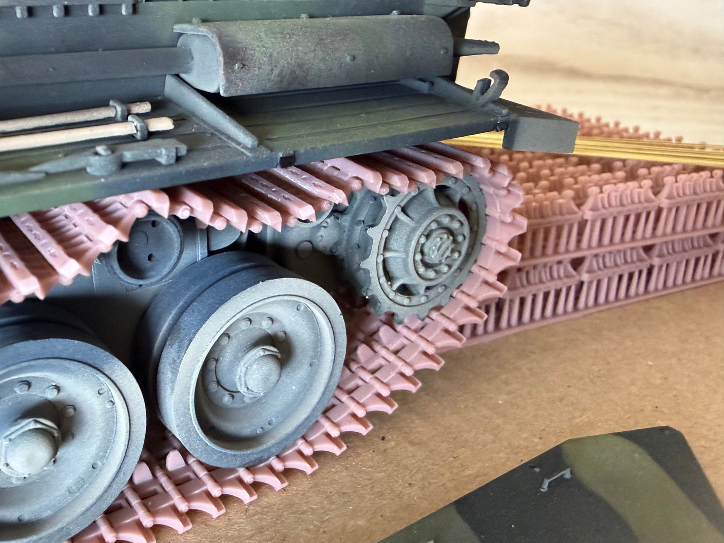 1:35 workable tracks for Centurion tank, bewegliche Ketten für Centurion