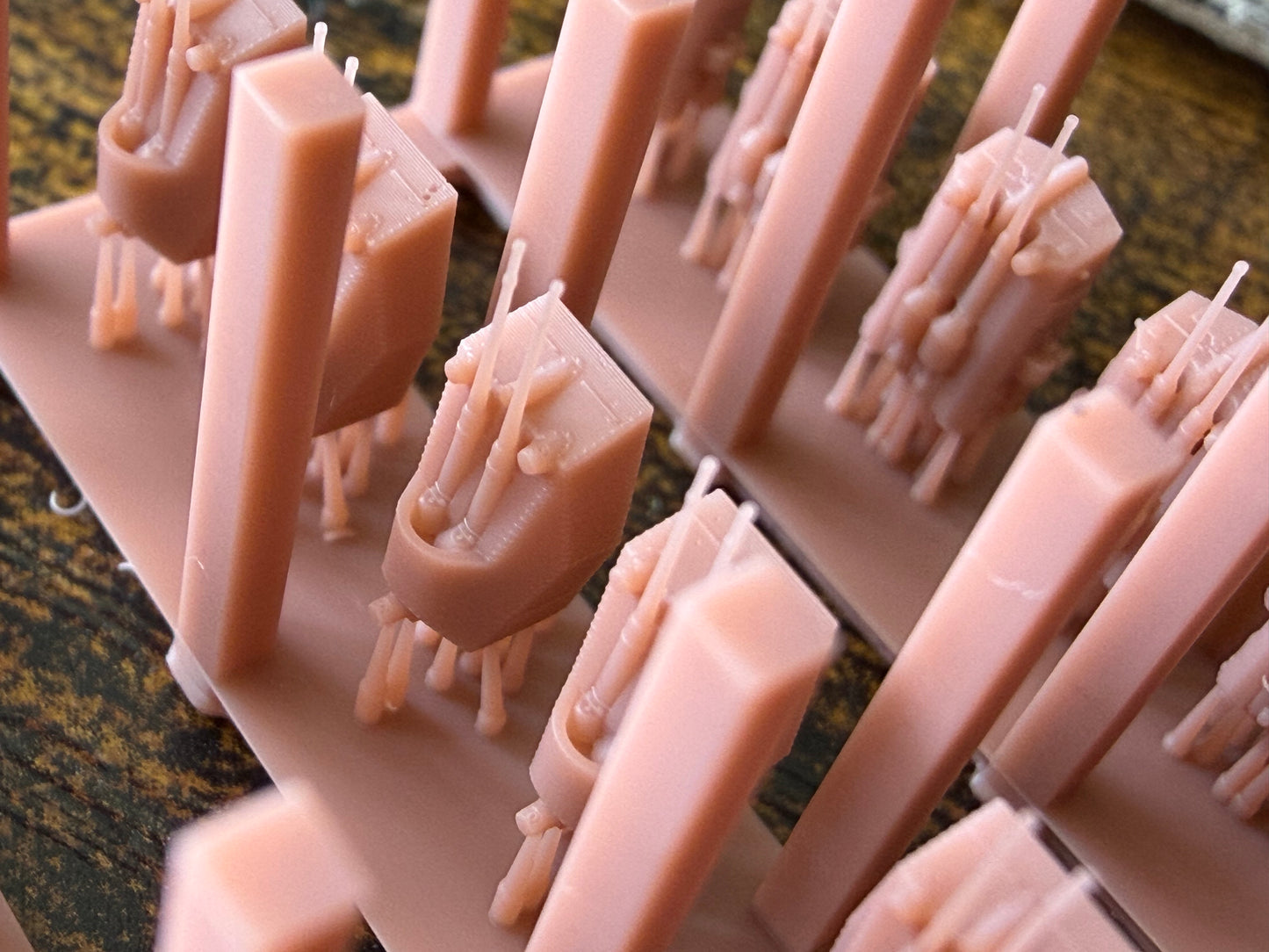 Kriegsmarine heavy AA guns, 105mm AA guns, 127mm, 128mm AA guns, 105mm L65 SK C38, 127mm L55 Flak, 3D printed kits