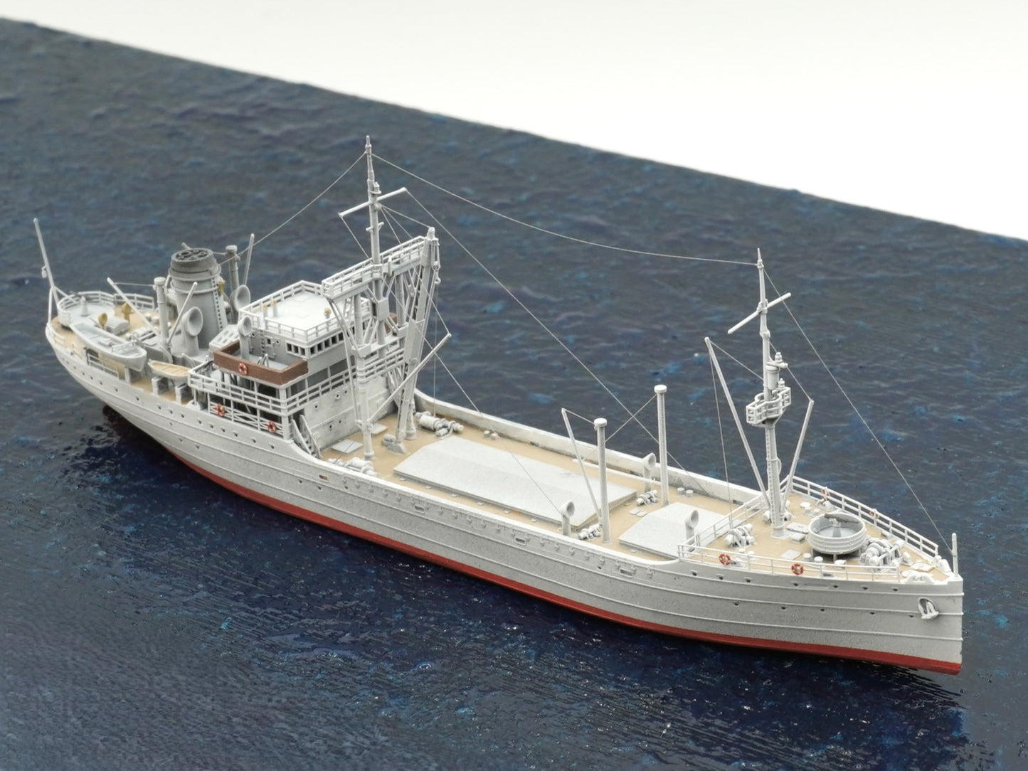 1:700 French Navy Supply Ship Golo, WaterLine model, 3D printed kit, French navy, cargo ship