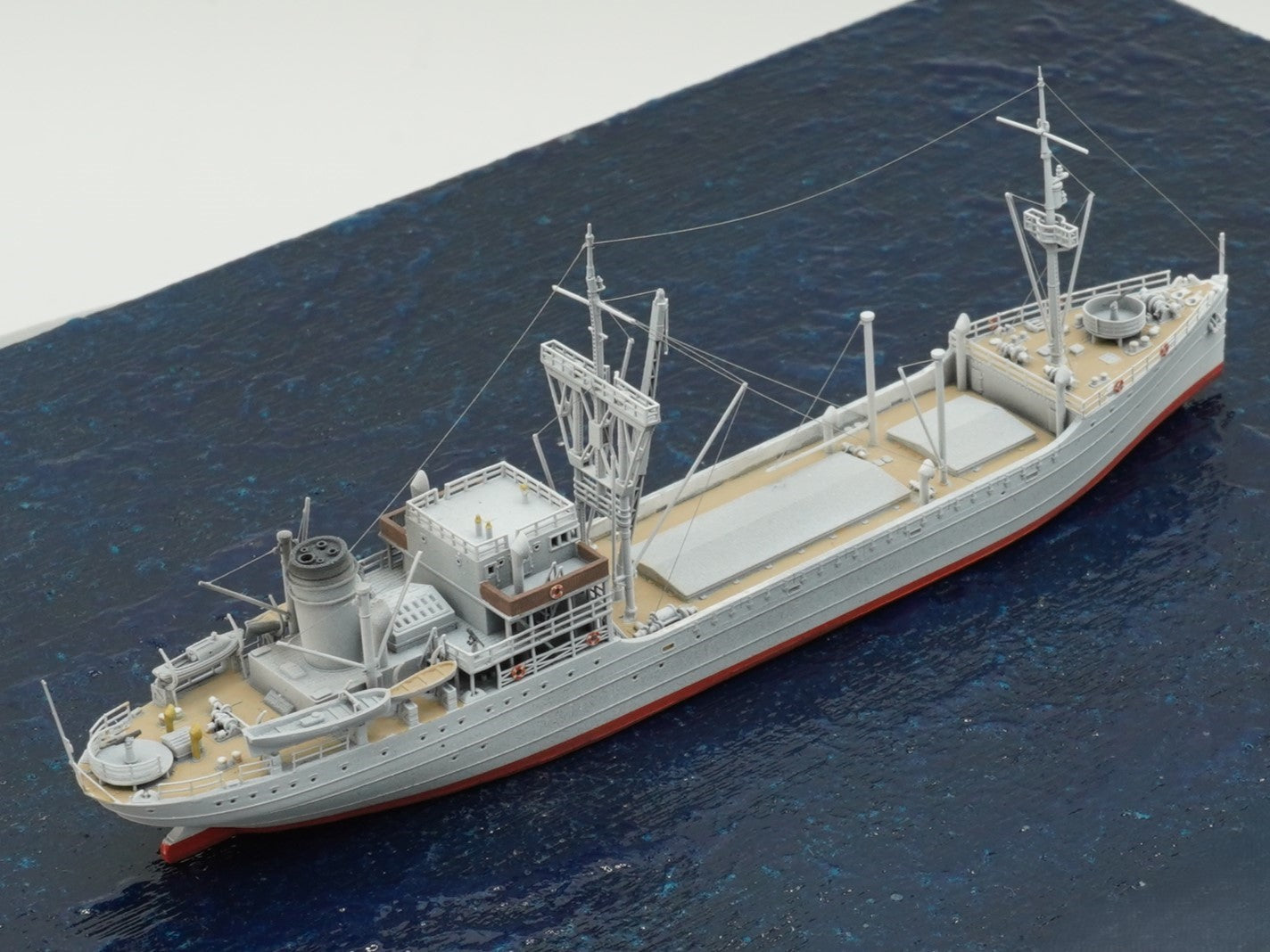 1:700 French Navy Supply Ship Golo, WaterLine model, 3D printed kit, French navy, cargo ship