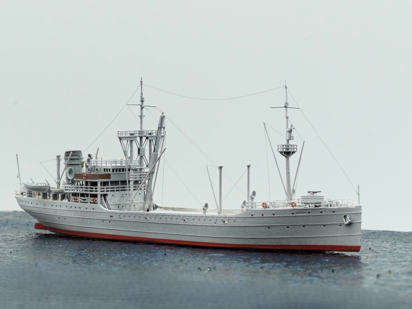 1:700 French Navy Supply Ship Golo, WaterLine model, 3D printed kit, French navy, cargo ship