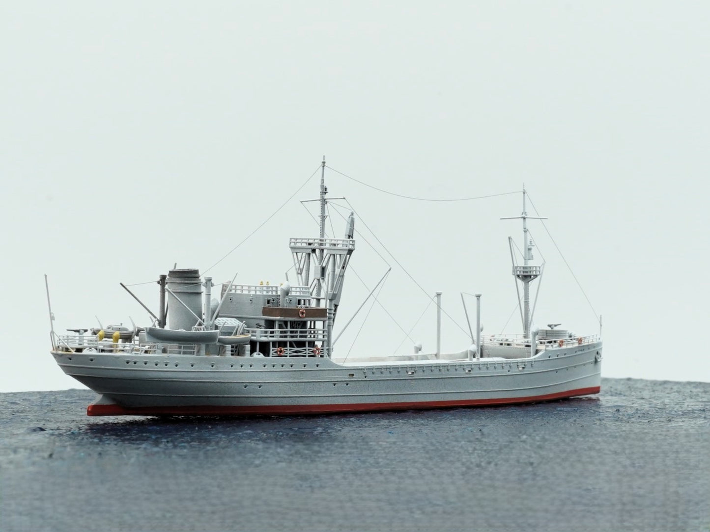 1:700 French Navy Supply Ship Golo, WaterLine model, 3D printed kit, French navy, cargo ship