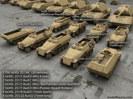 1:700, 1:350 German armerd car, Schwerer Panzerspähwagen, Scout Car, Sdkfz 250, Sdkfz 251, Sdkfz 231,  diorama, Wehrmacht, wwii german tanks