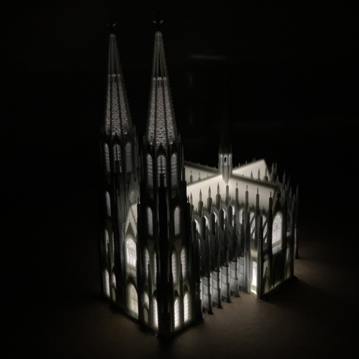 1:1000, 1:1250 Köln Dom, cologne cathedral, 3D printed kit, luck collector, assembly is not needed, Glückssammler, montage ist nicht erforderlich