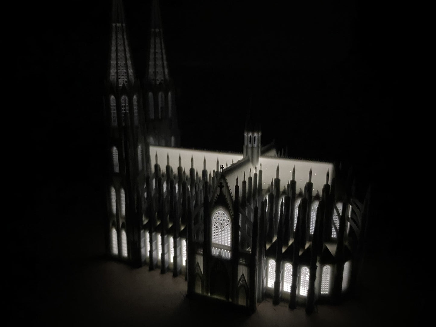 1:1000, 1:1250 Köln Dom, cologne cathedral, 3D printed kit, luck collector, assembly is not needed, Glückssammler, montage ist nicht erforderlich