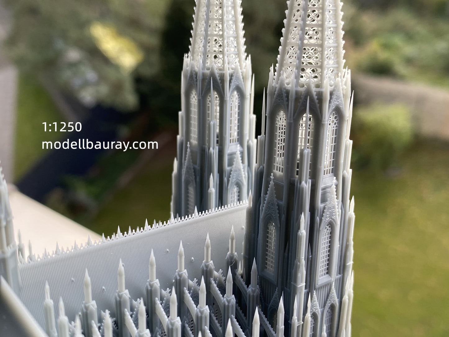 1:1000, 1:1250 Köln Dom, cologne cathedral, 3D printed kit, luck collector, assembly is not needed, Glückssammler, montage ist nicht erforderlich