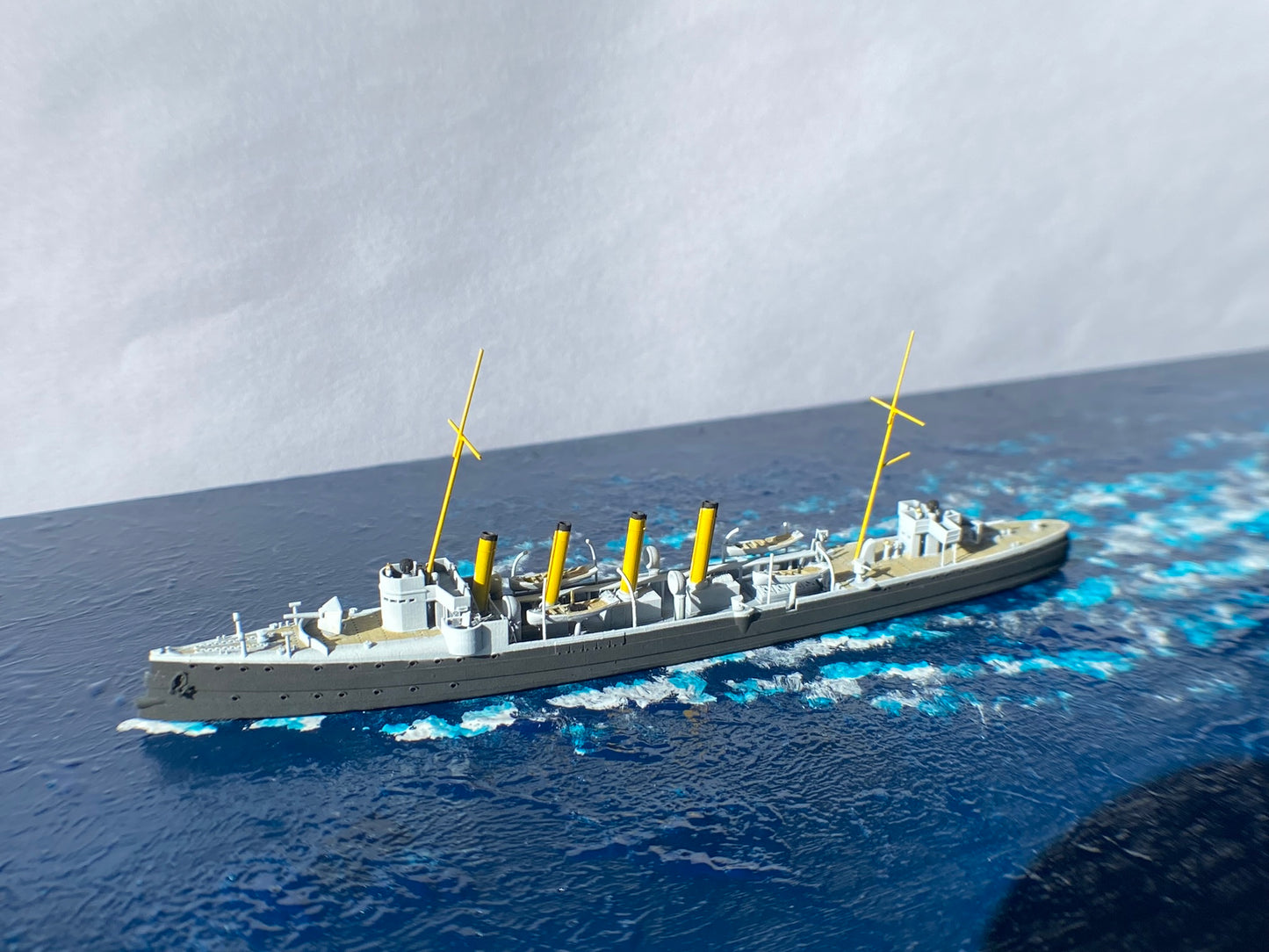 1:700 Imperial Chinese Navy Torpedo Gunboat Fei Ying 1895, destroyer, Beiyang Navy, Feiying