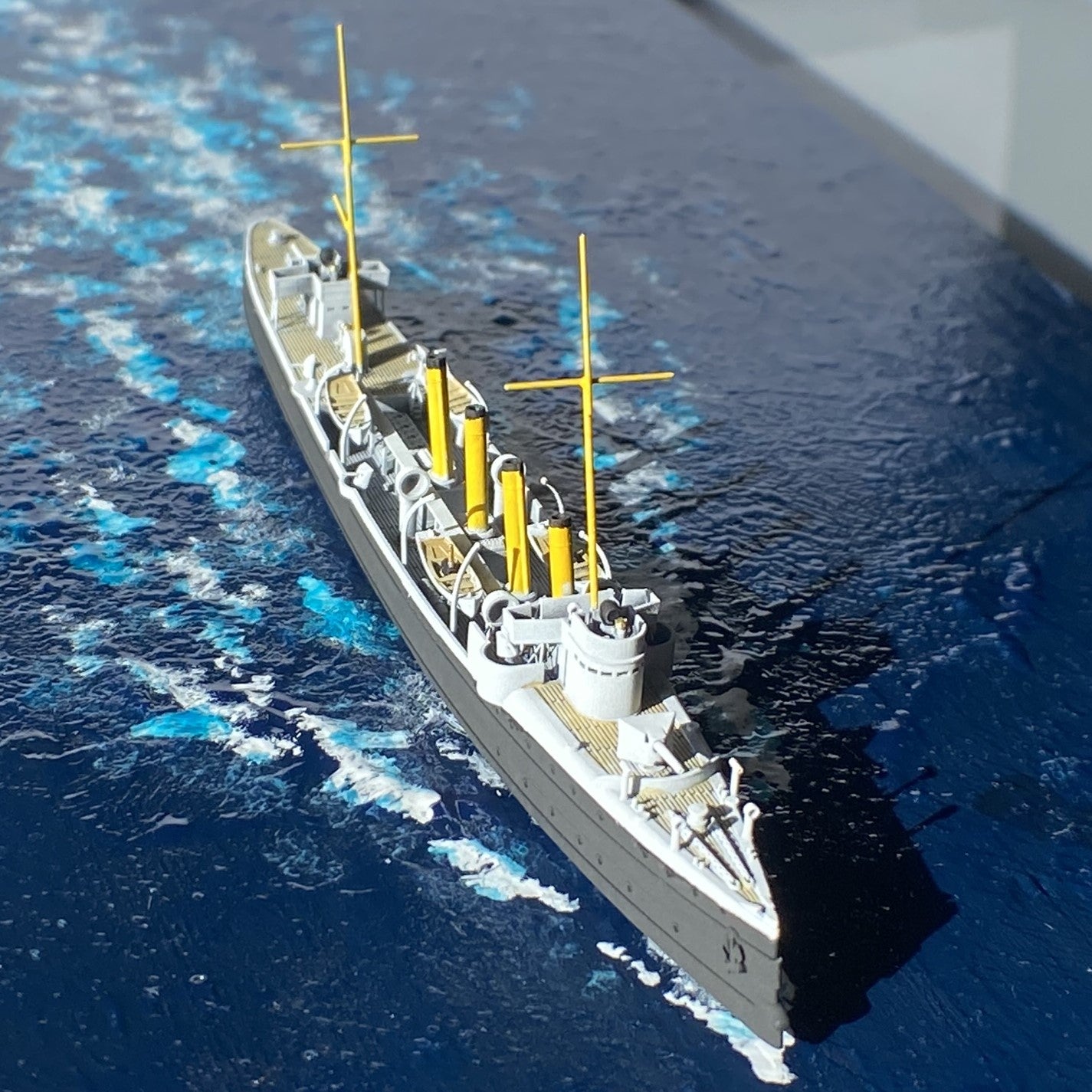 1:700 Imperial Chinese Navy Torpedo Gunboat Fei Ying 1895, destroyer, Beiyang Navy, Feiying