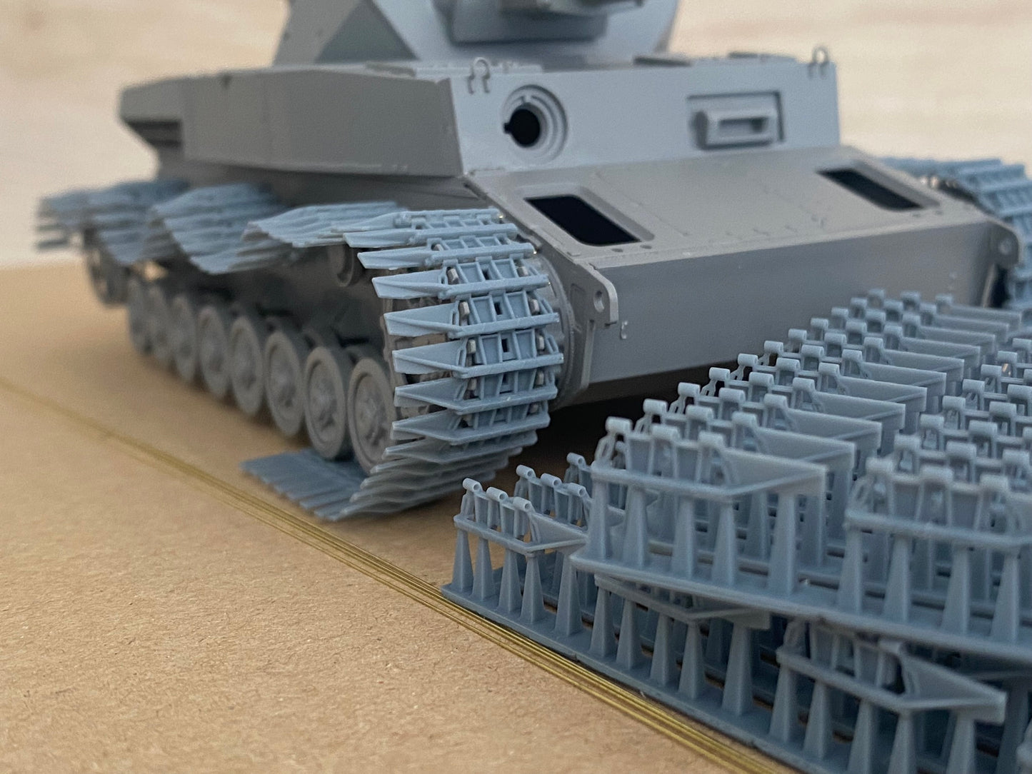 1:35 Workable tracks for Panzer III, Panzer IV, Winterketten, Ostketten, 3D printed