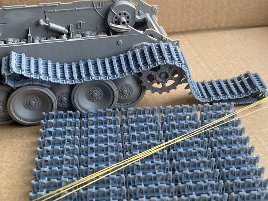 1:35 Panther workable tracks, Workable Track Links for Panther, 3D printed, 1