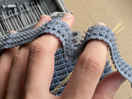 1:35 Panther workable tracks, Workable Track Links for Panther, 3D printed, 1