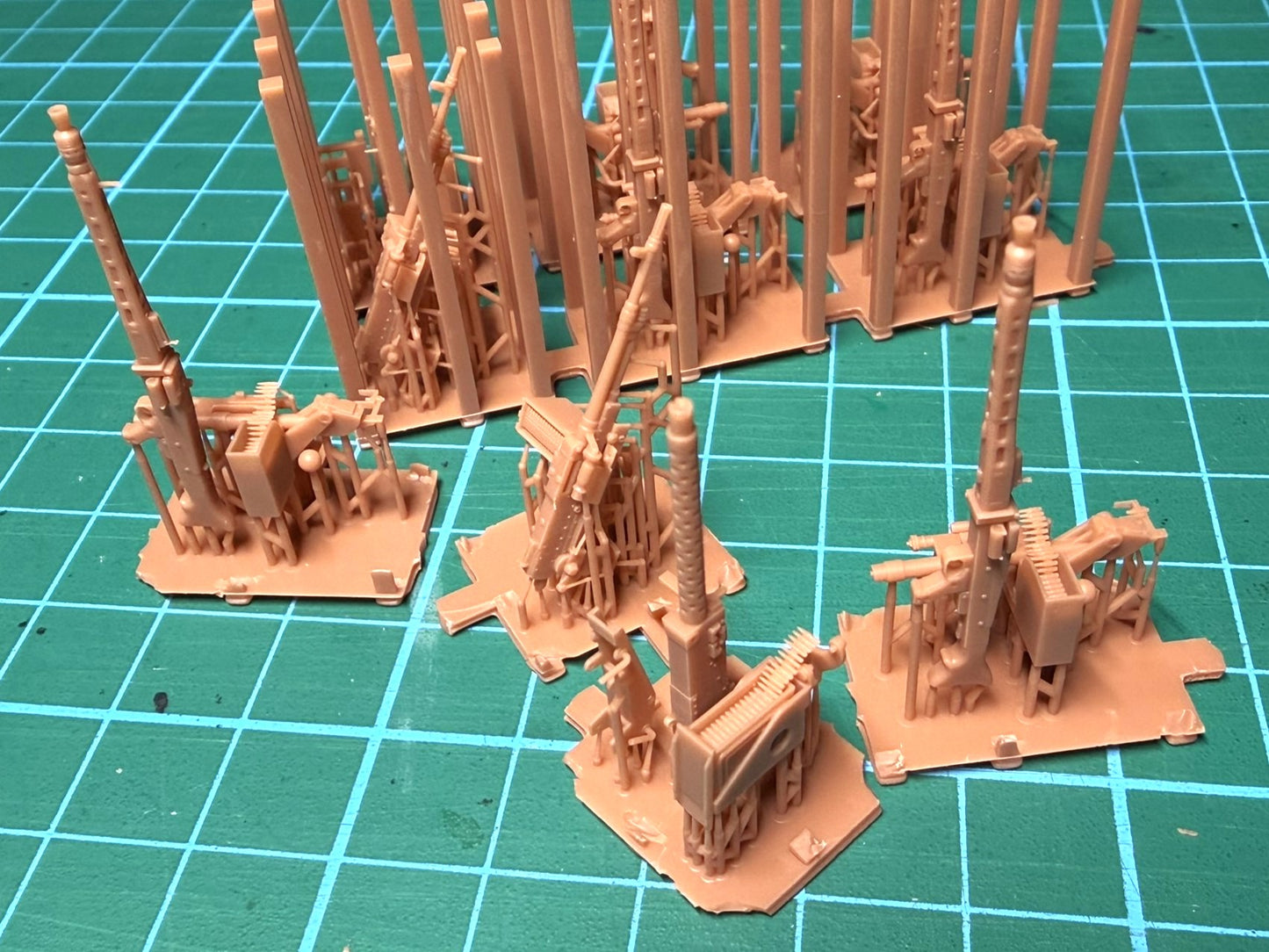 1:35 Allied tank machine guns, M1919, L37A1, L3A1, M2, DShK, NSV, autocannons
